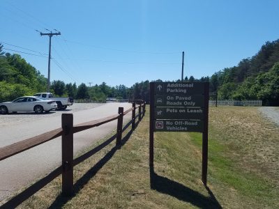 franklin falls dam entrance