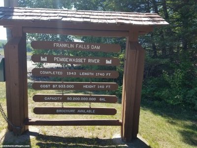 franklin falls sign