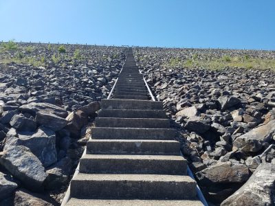 franklin falls dam stairs